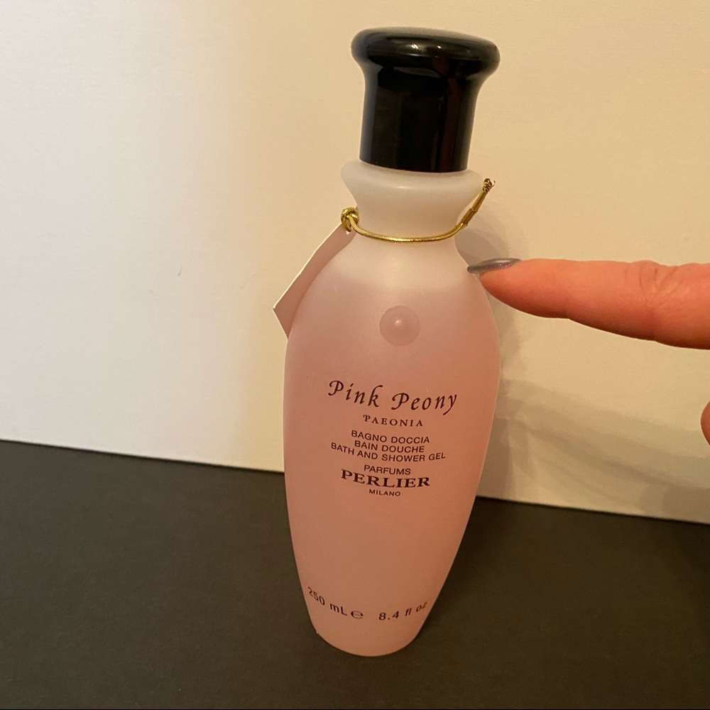 PERLIER PINK PEONY BATH AND SHOWER GEL BEAUTY WELLNESS Made in Italy - Picture 5 of 5